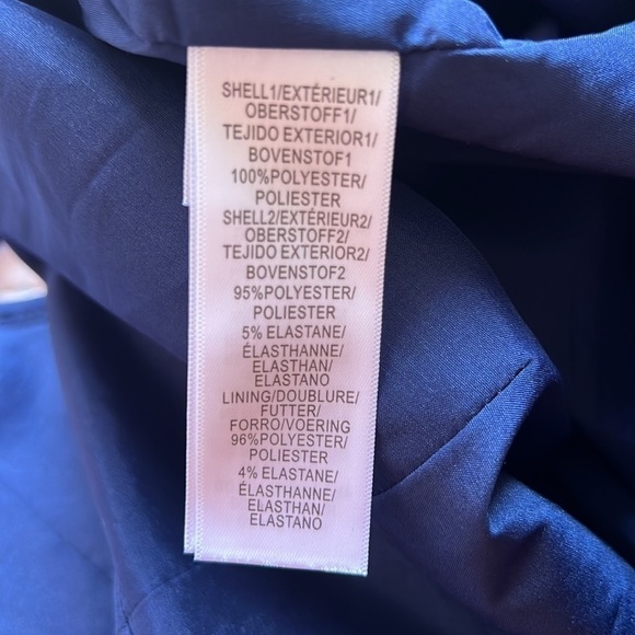 Aidan Mattox Navy Blue Maxi Women’s Dress Size 4 Formal Wear Evening Gown - Picture 8 of 9